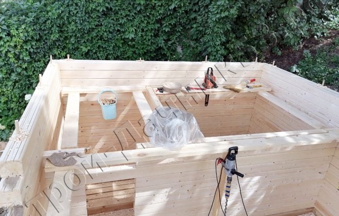 4 Брусовая баня 4×5, 20 м², Московская область, городской округ Красногорск, Деревня Бузланово (11)